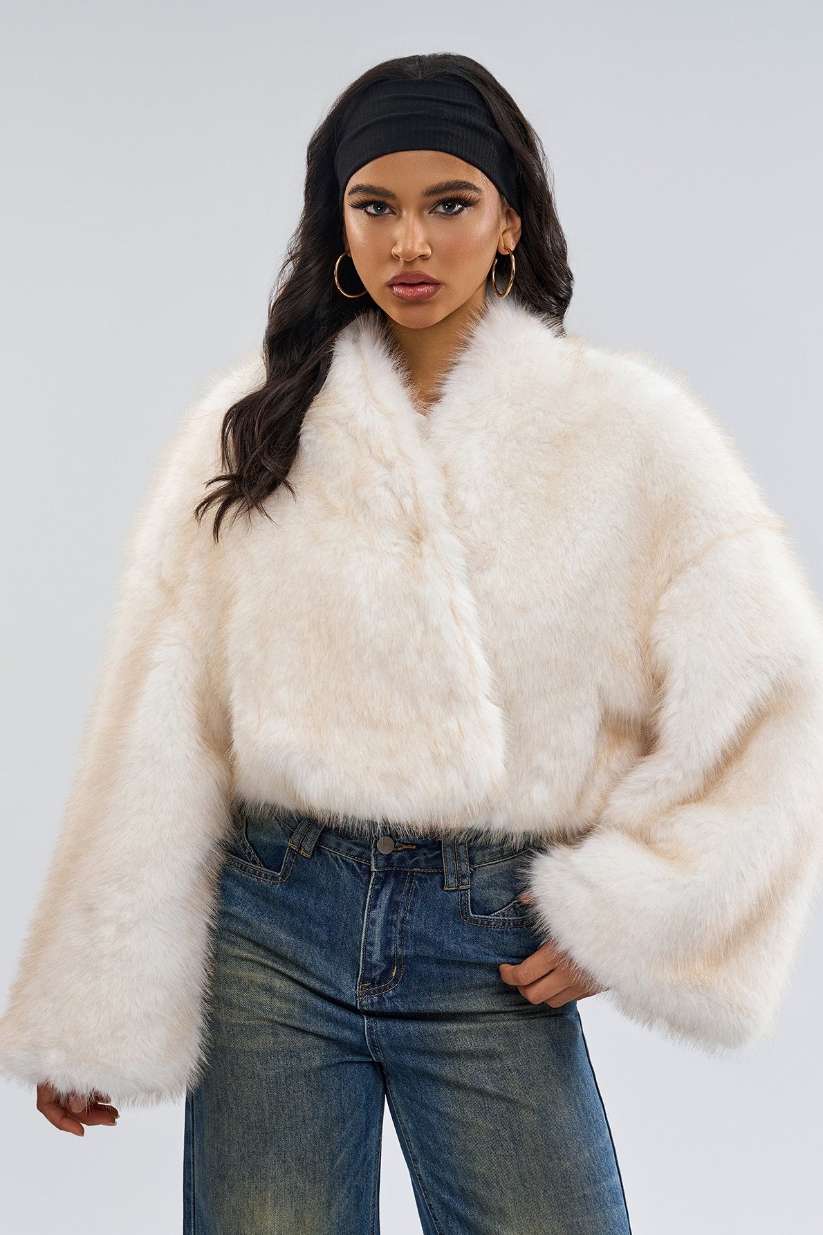 Faux Fur Short Coat
