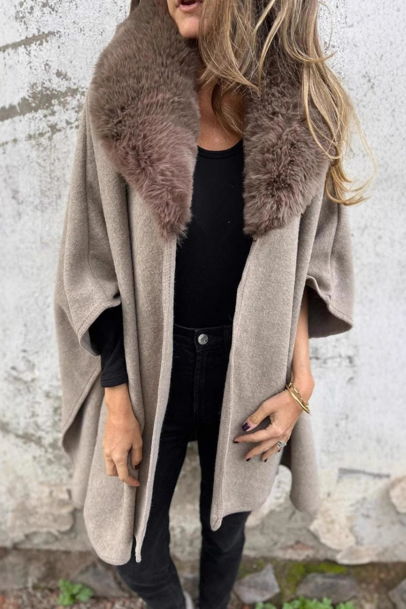 Color Patchwork Cardigan Turndown Collar Outerwear