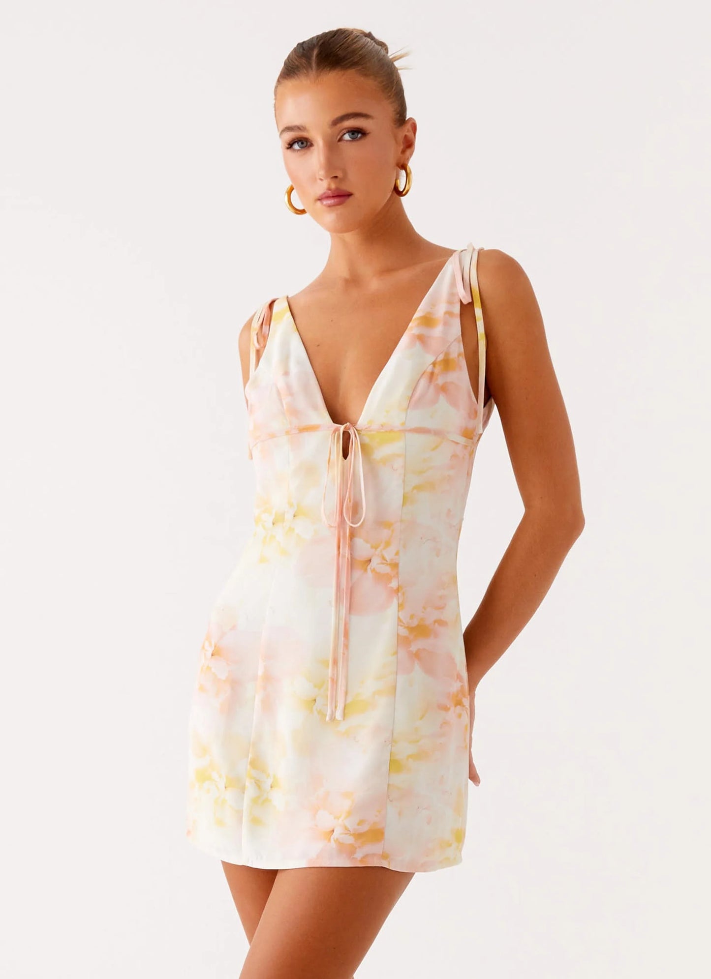 Alden Mini Dress - Print