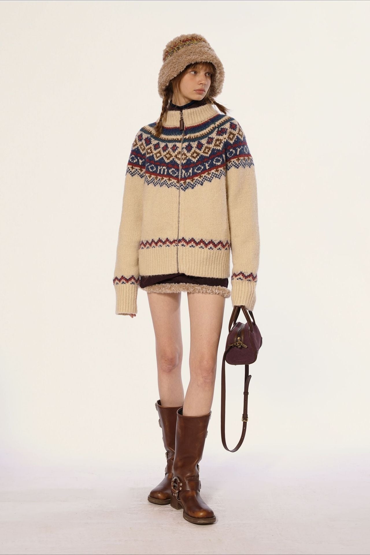 Fair Isle Knit Sweater