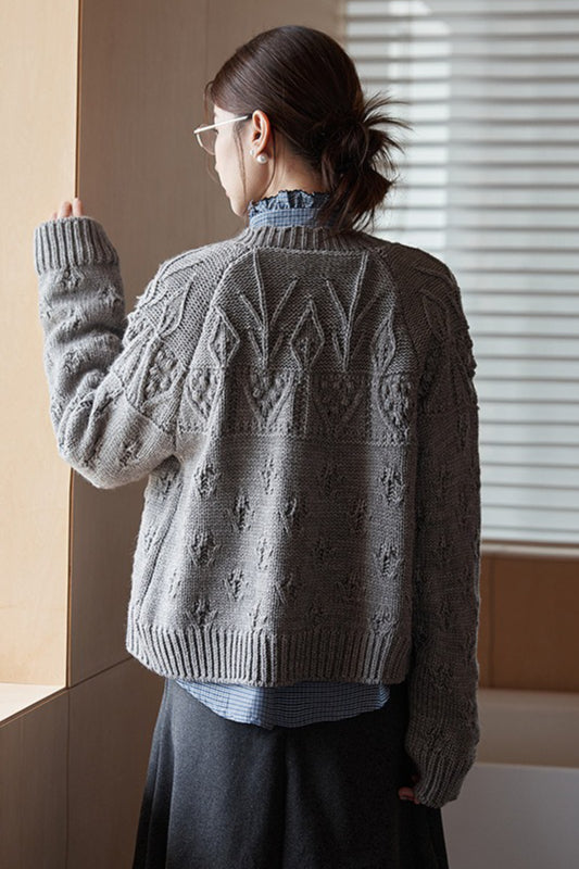 Crochet Knit Cardigan