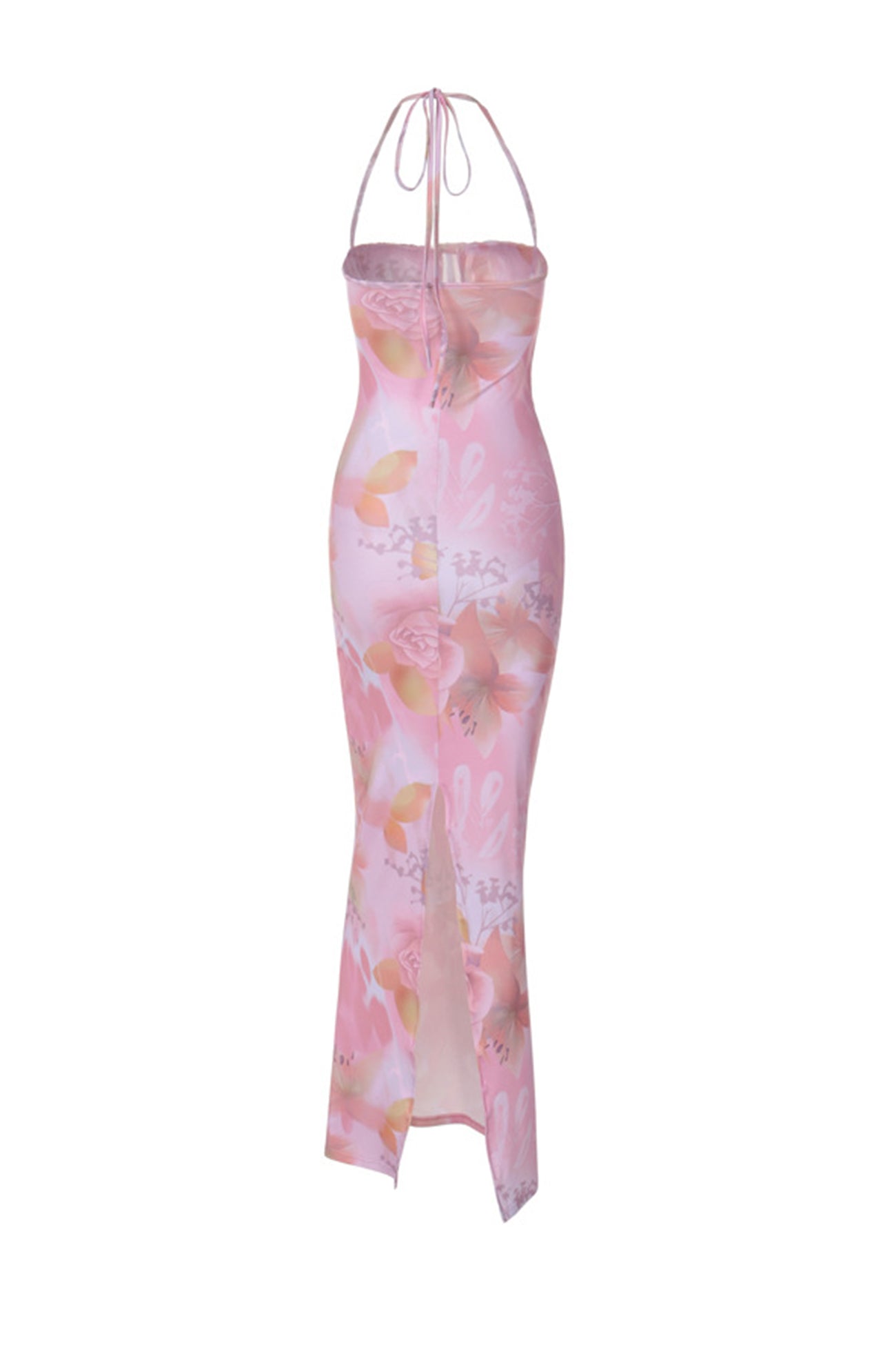 Print Halter Croset Pack Hip Dress