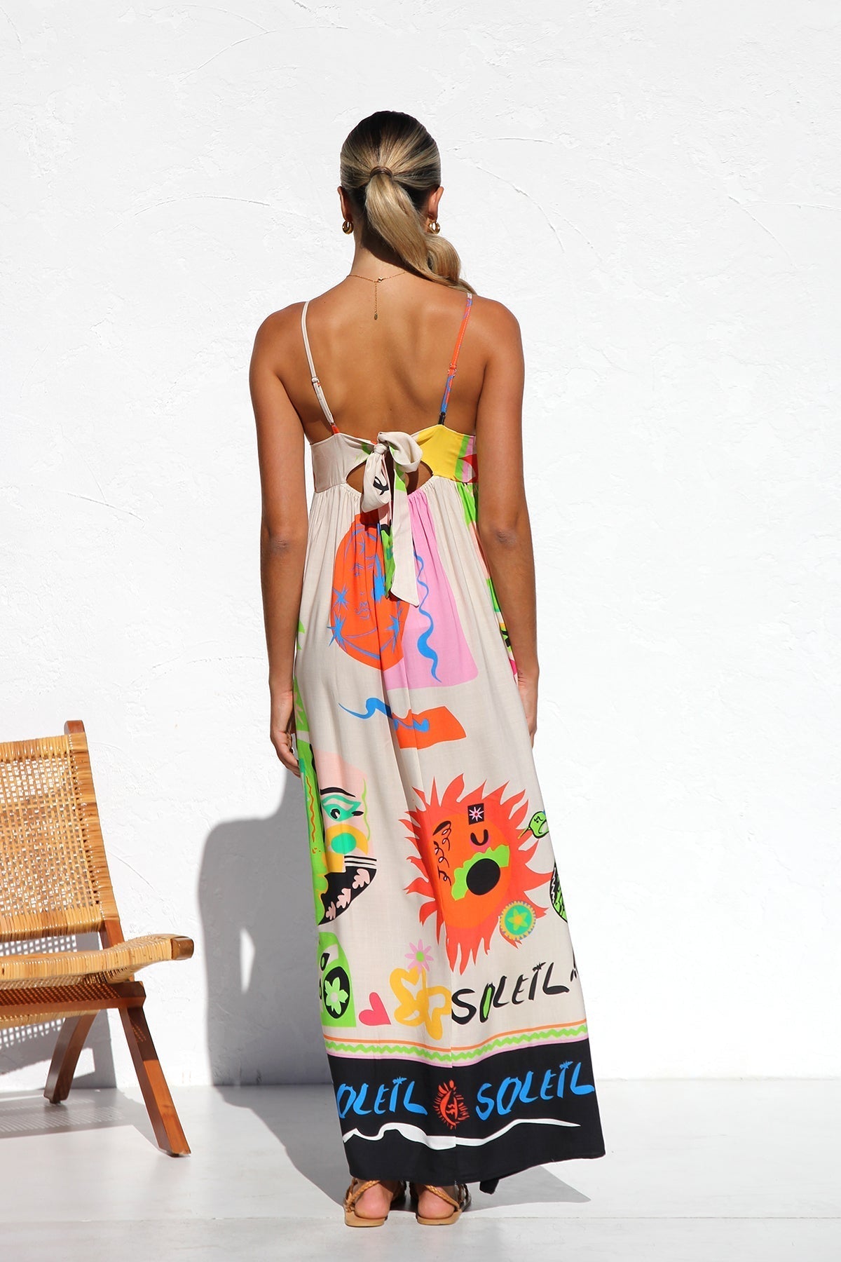 Dasha Dress Orange Multi