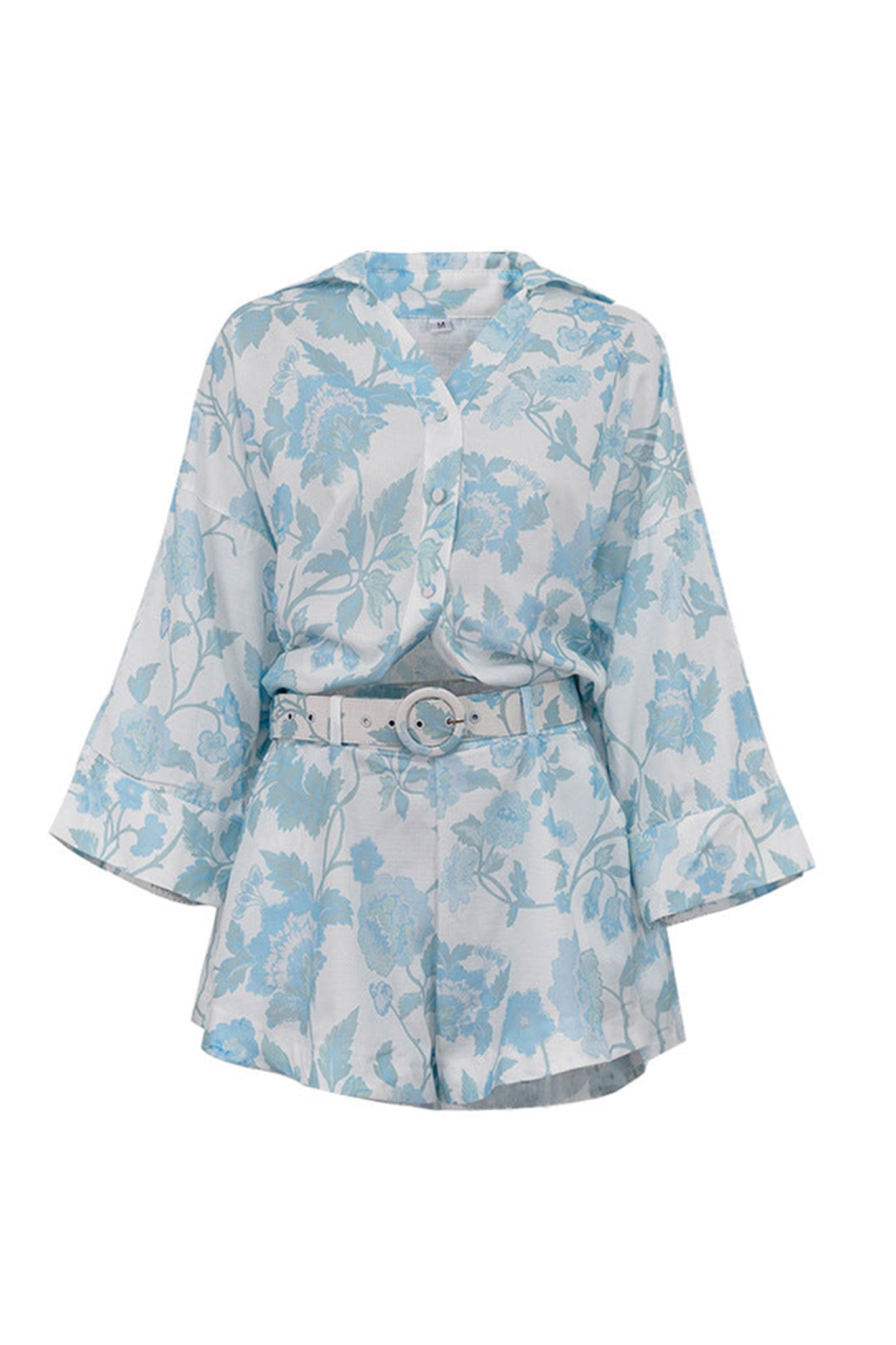 Sally Printed Shirt & Shorts Set