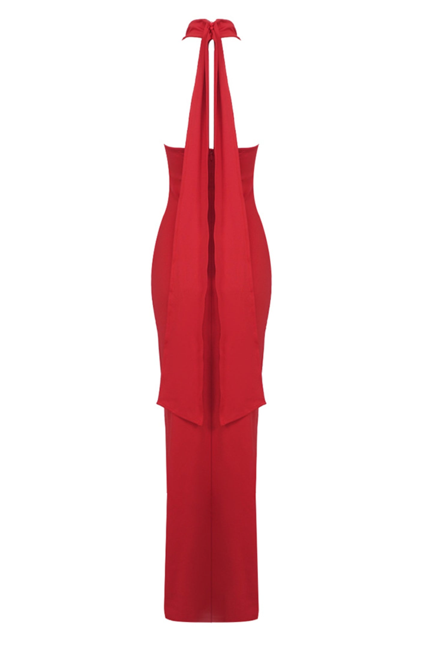Moira Halter Applique Maxi Dress