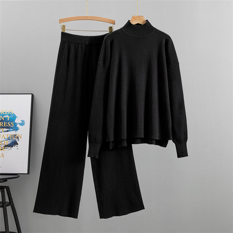 Black - Loose-fit Two Piece Set