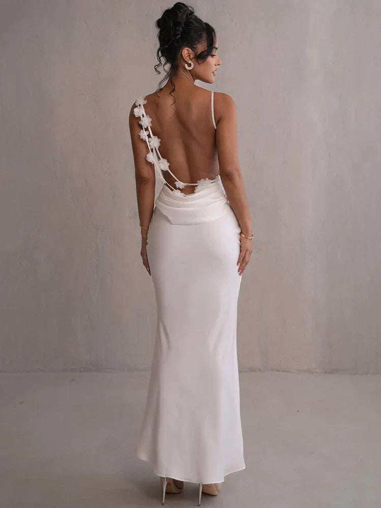 Azalea | Sleeveless Backless Maxi Dress
