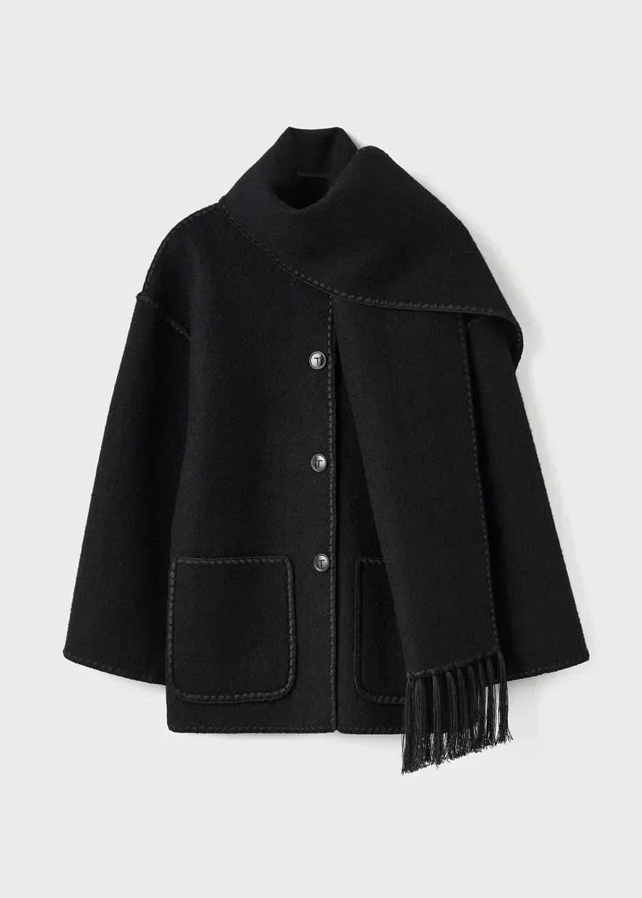 Jessy Scarf Coat