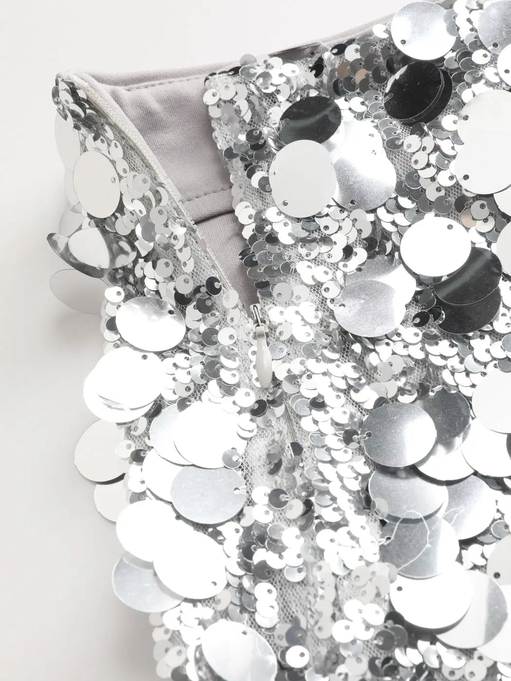 Sequin Skirt Silver/black Perfect Holiday Party Skirt