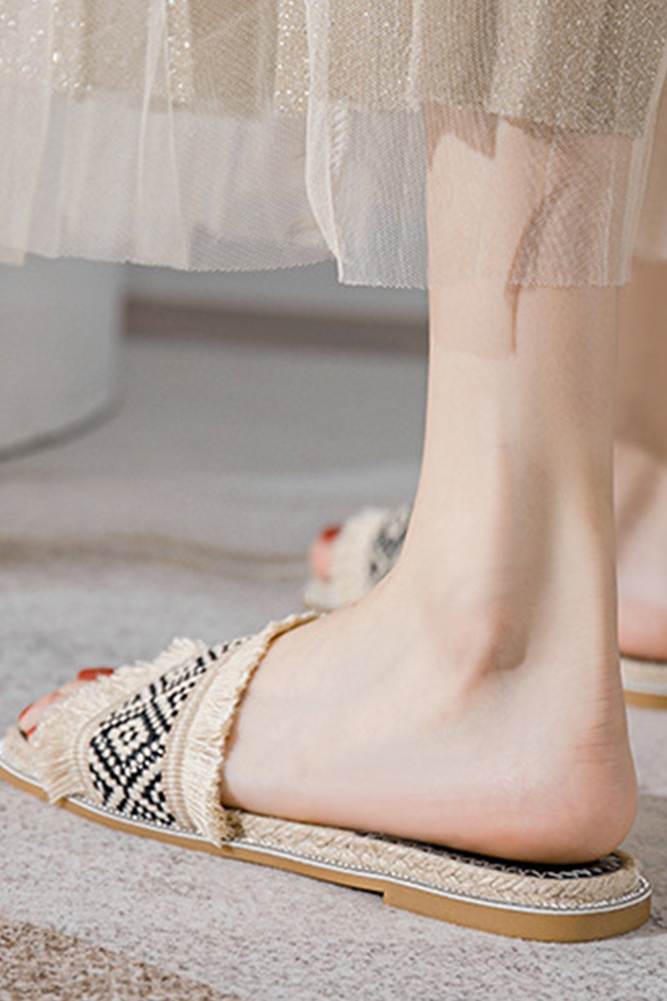 Espadrille Flat Sandals