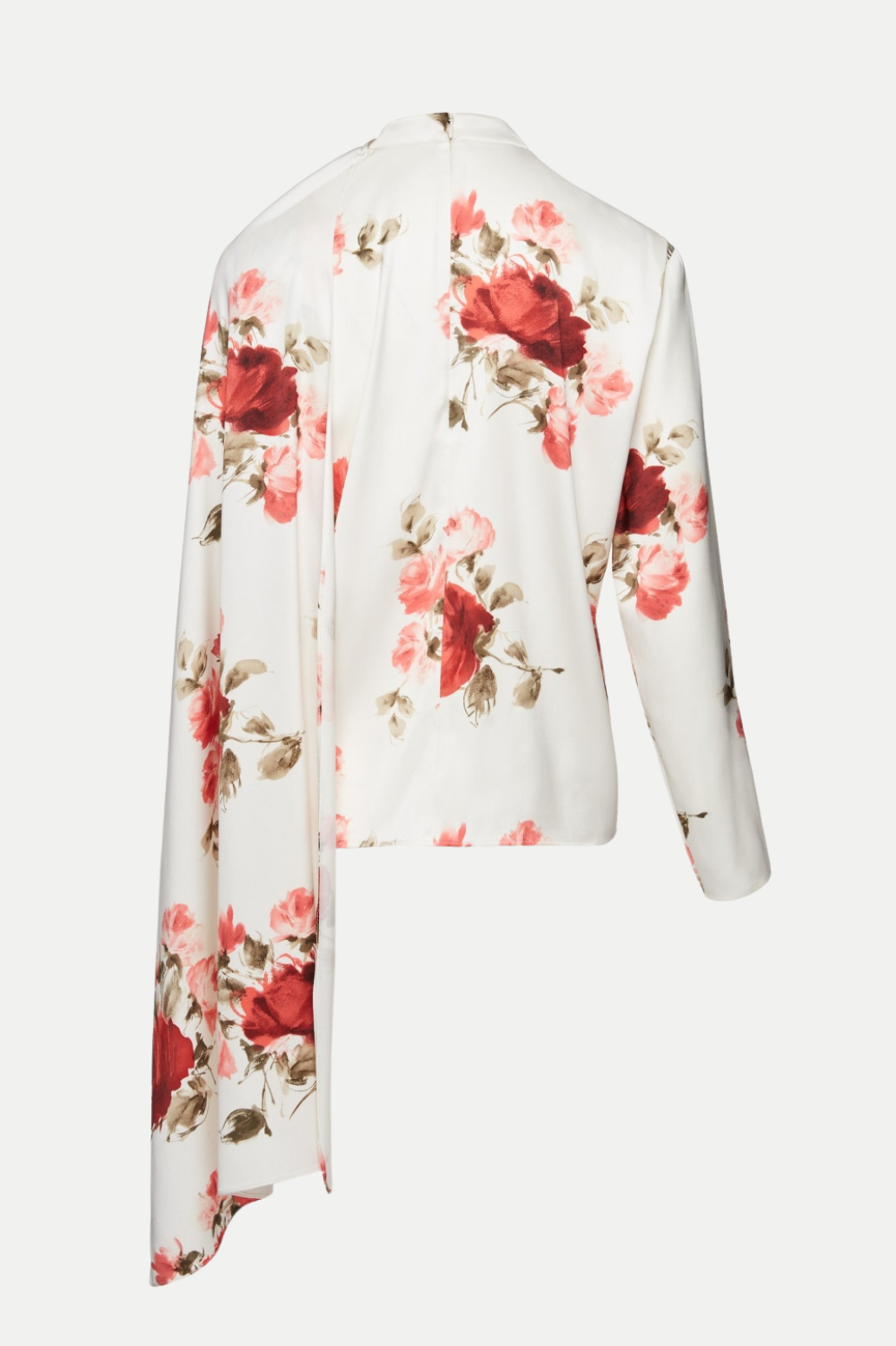 Yelena Print Scarf Blouse