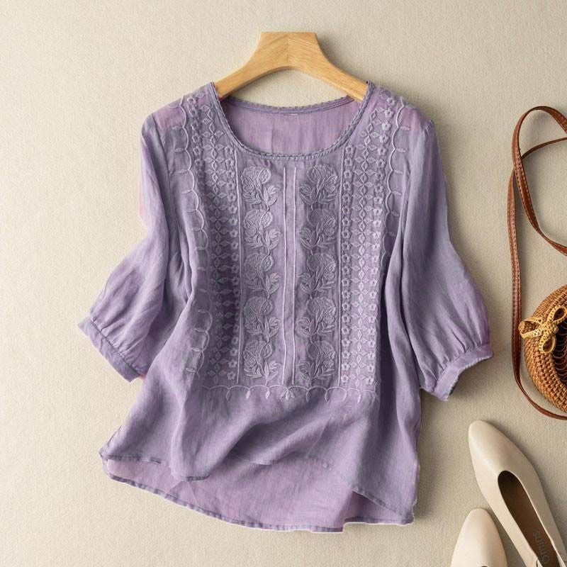 Lumavive™ Blouse — Experience Effortless Elegance and All-day Cool Confidence