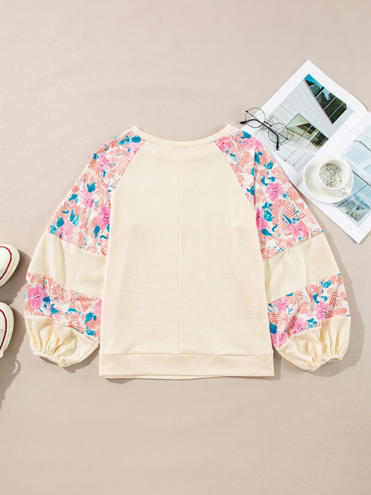 Blooming Spring Belle Sleeve Sweater