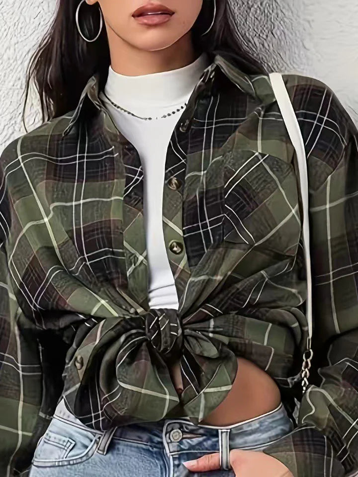 Versatile Long Sleeve Blouse
