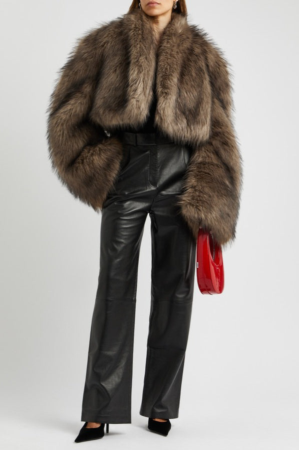 Faux Fur Short Coat