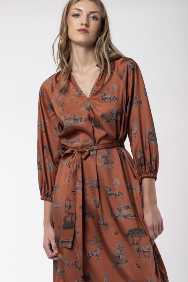 Printed Maxi Dress
