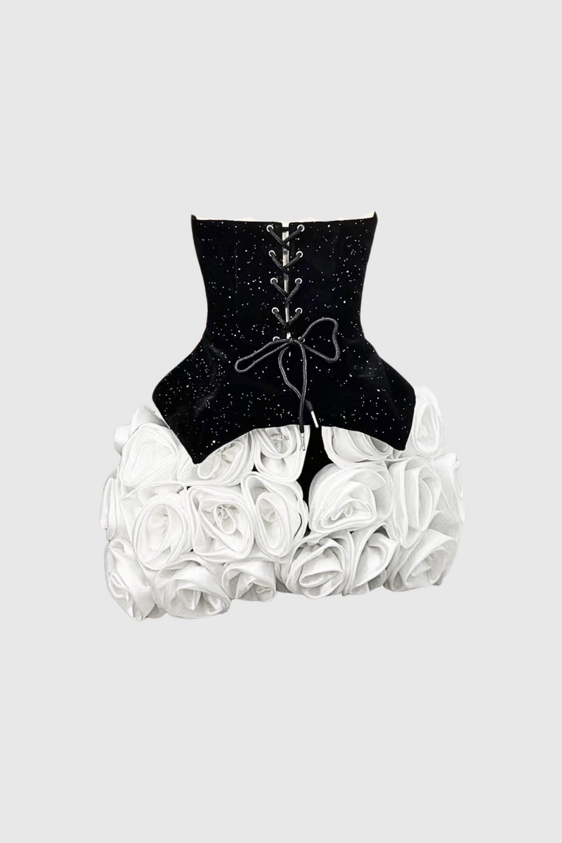 Danni Flower Mini Skirt
