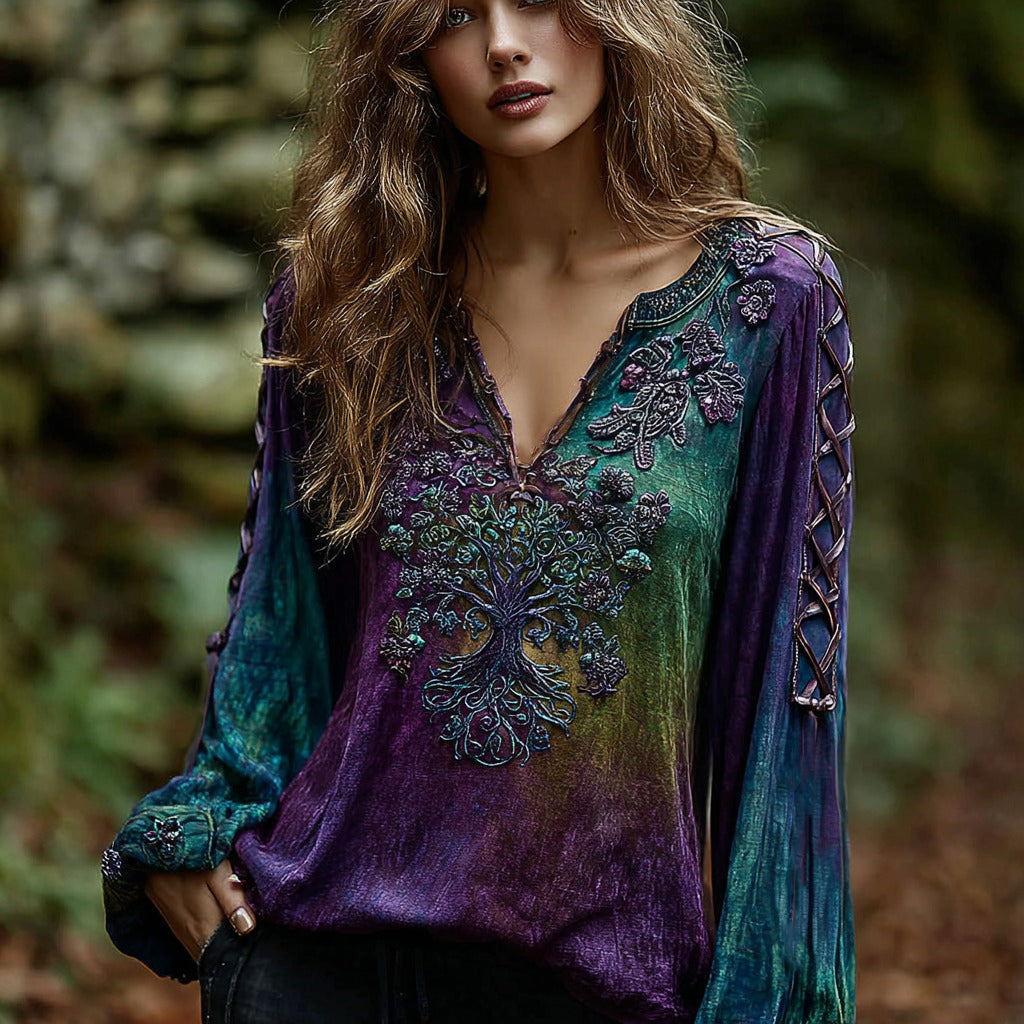 Green purple