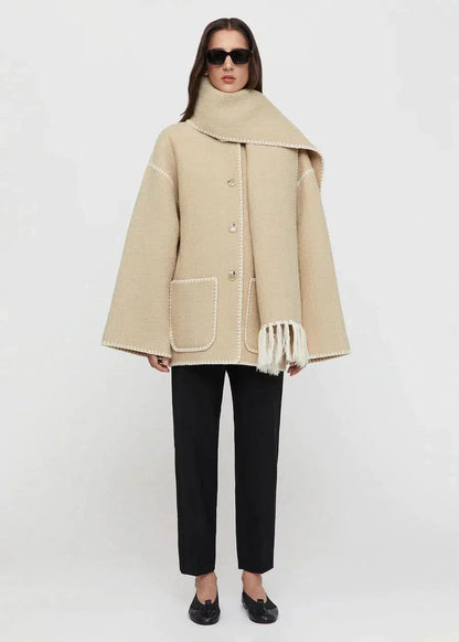 Jessy Scarf Coat