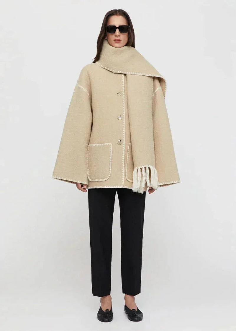 Jessy Scarf Coat