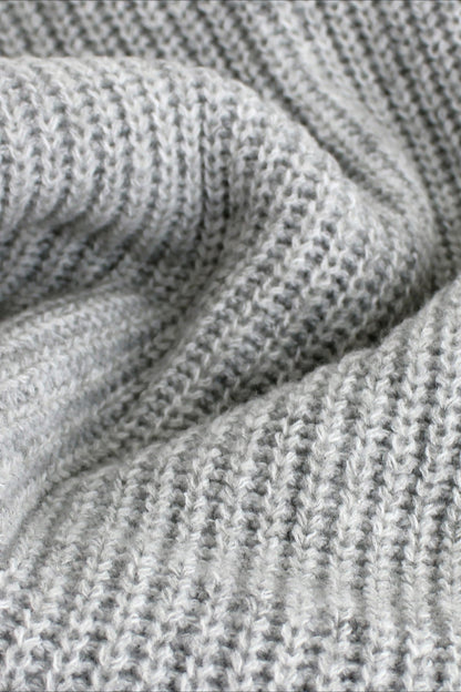 Two-piece Knit Sweater Vest & Cardigan Dress Sweater Dress