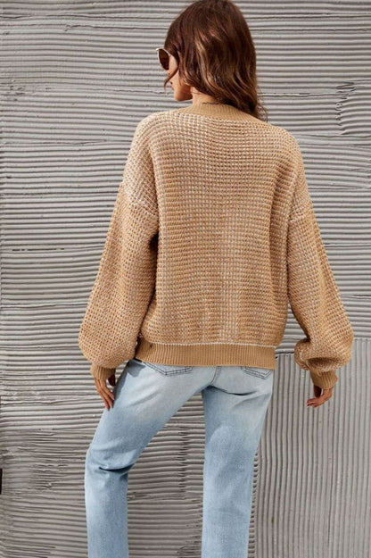 Hollow Knit Cardigan