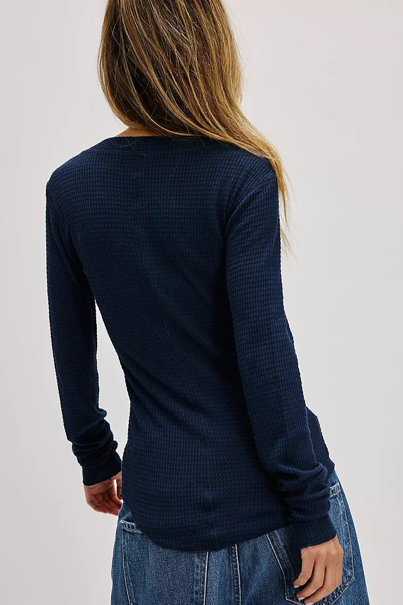 Waffle Knit Cardigan
