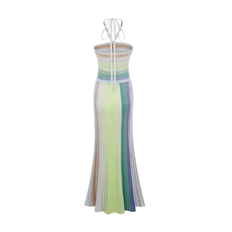 Luminaflaire™ Maxi Dress — Ignite Every Room With Hypnotic Shine and Unstoppable Confidence