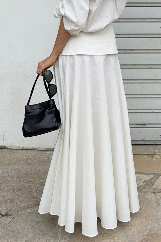 A-line Midi Skirt