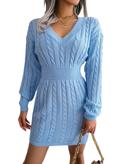Pullover Sweater Dress 15