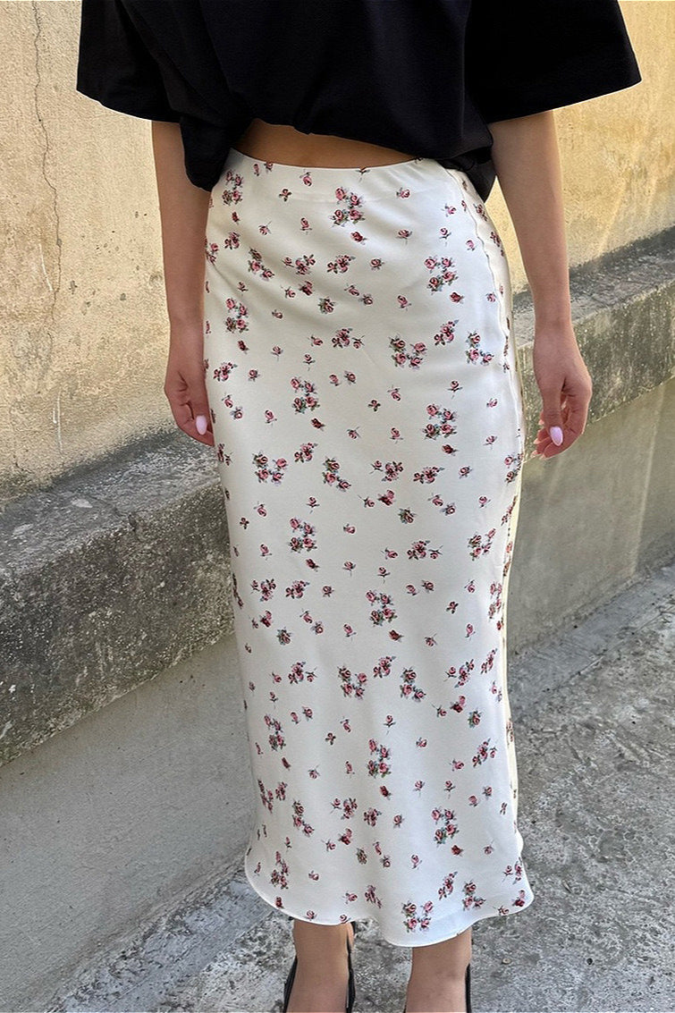 High Waist Slim Pencil Skirt