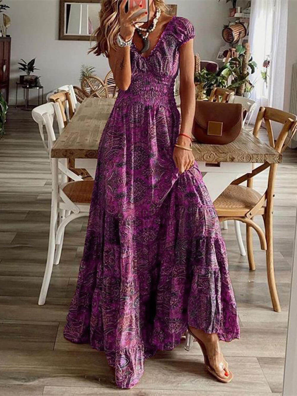 Blossom - Sleeveless Maxi Dress
