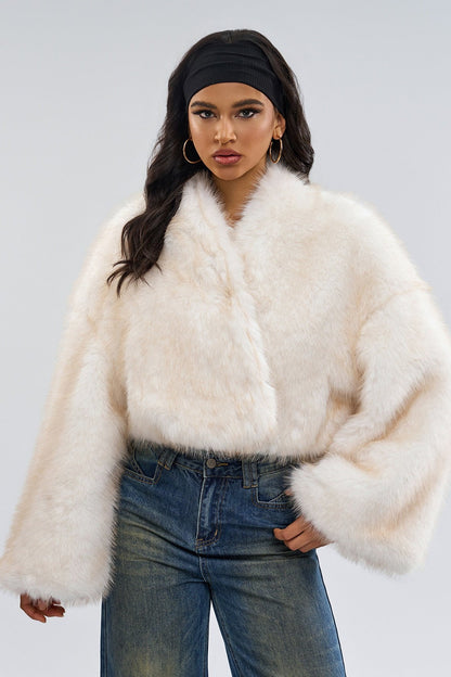 Faux Fur Short Coat