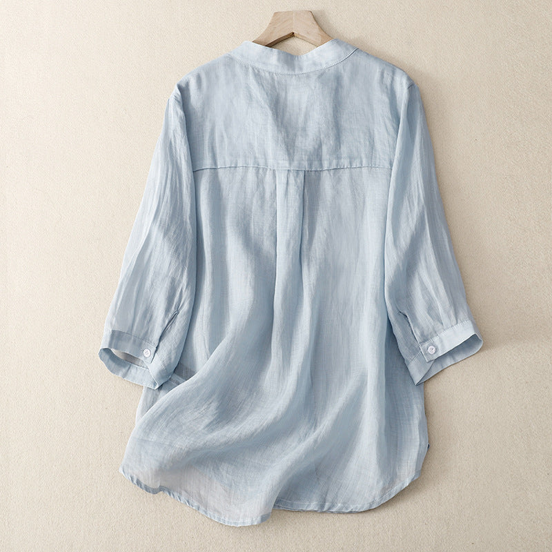 Featherluxe Blouse™ — Glide Through Your Day With Effortless Elegance and Airy Freedom