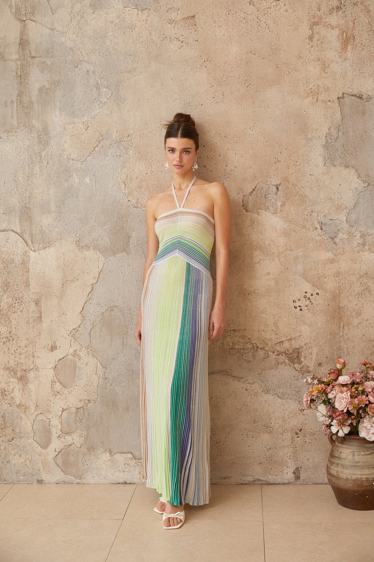 Luminaflaire™ Maxi Dress — Ignite Every Room With Hypnotic Shine and Unstoppable Confidence