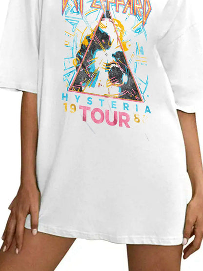 Round Neck Printed T-shirt