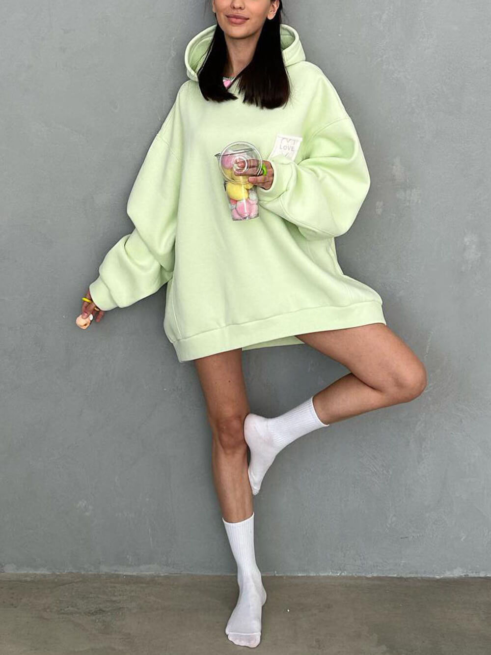 Loose Color Sweatshirt