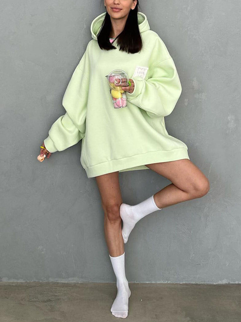 Loose Color Sweatshirt