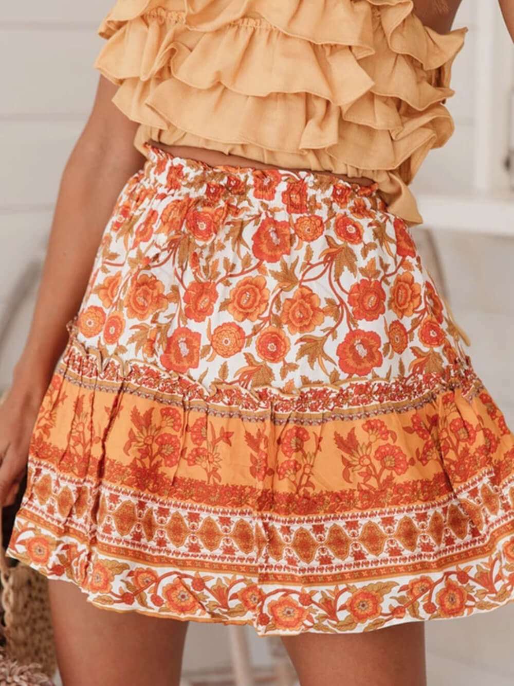 Ruffle Skirt