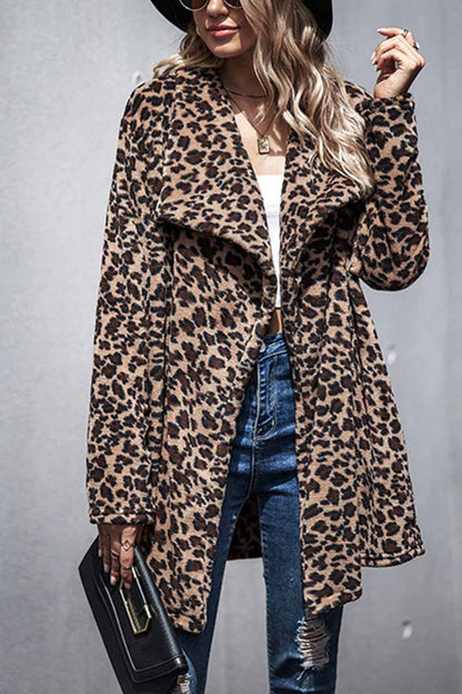 Leopard Long Coat