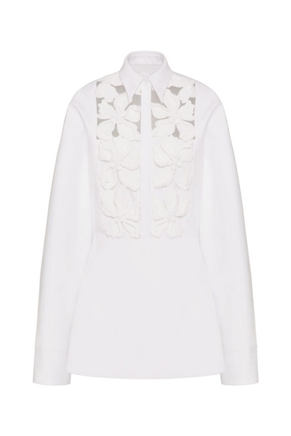 Juliete Cutout Long Sleeves Shirtdress