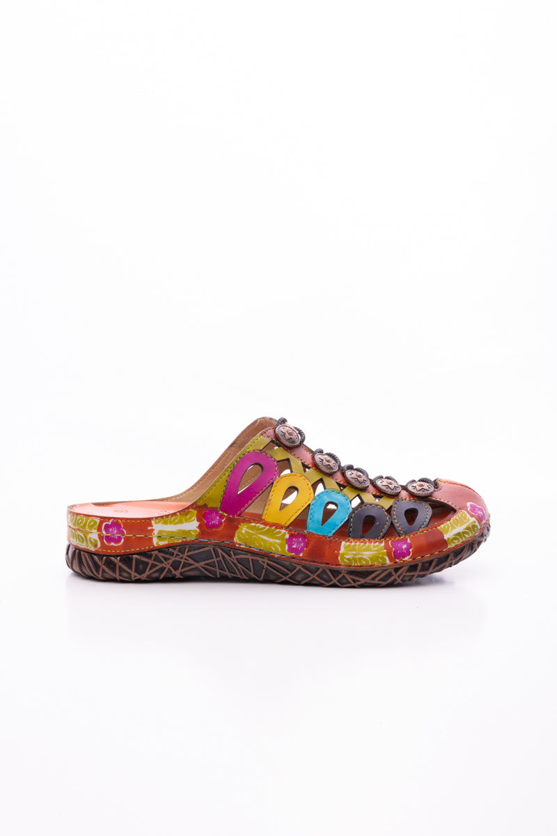 Soffia | Annadale Cut-out Leather Sandal