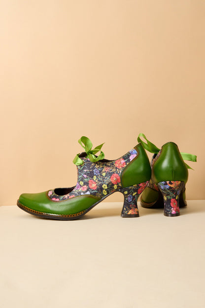 Soffia | Romance Novel Leather Pump