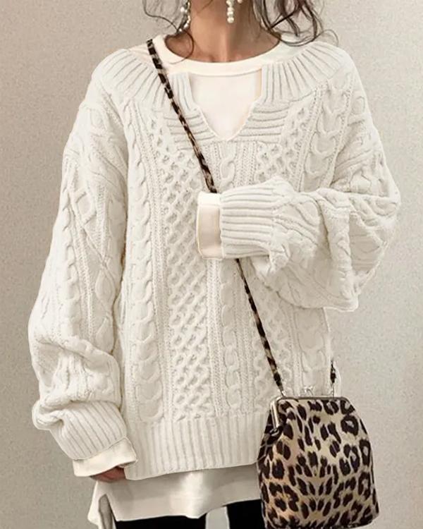 Gracefully Designed Sweater
