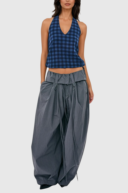 Wenda Deconstruct Wide Leg Pants