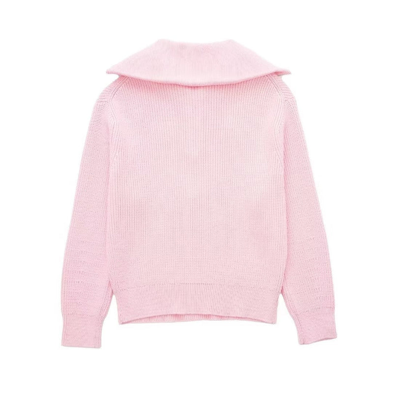 Holly Quarter Zip Sweater