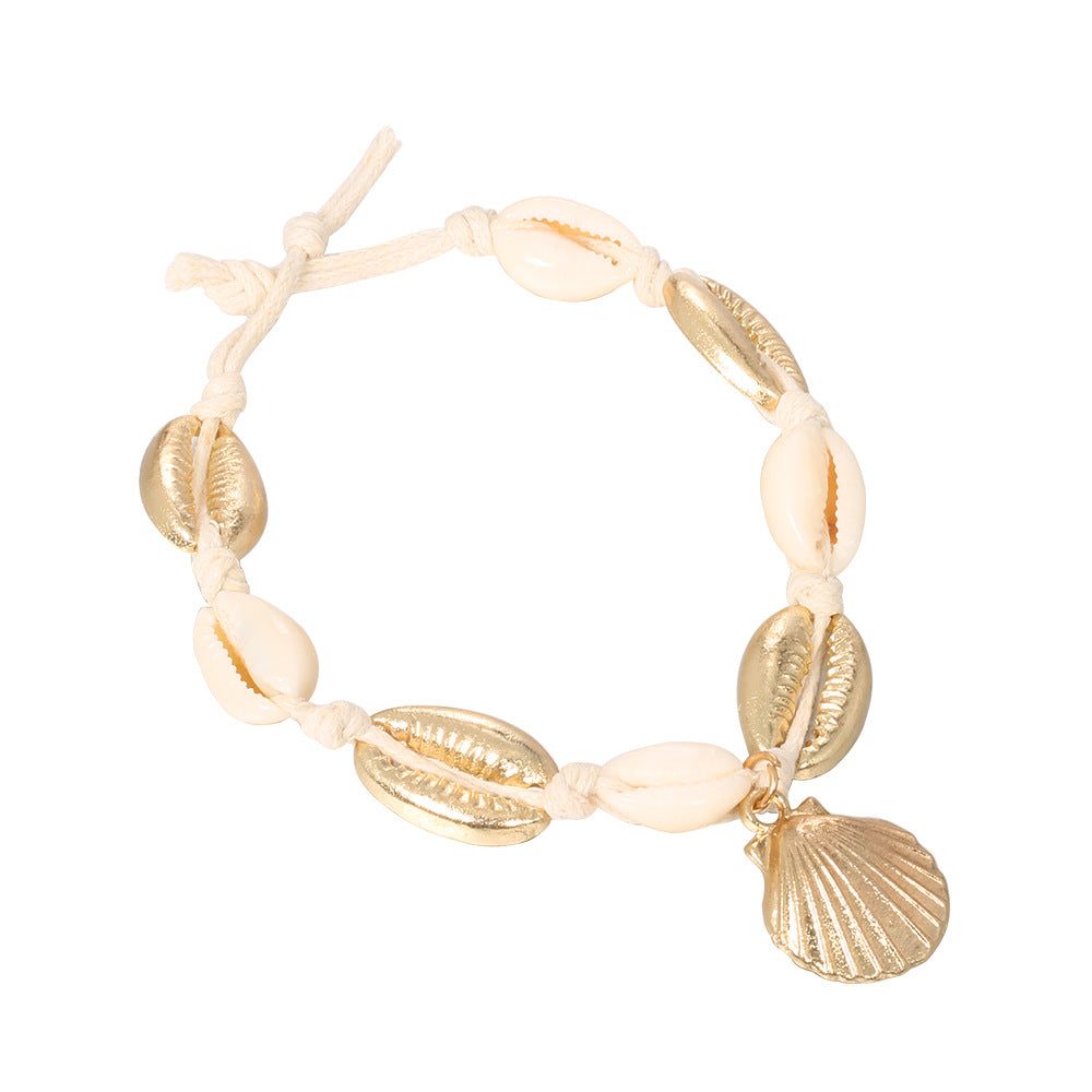 Classic Gold Anklet with Timeless Appeal