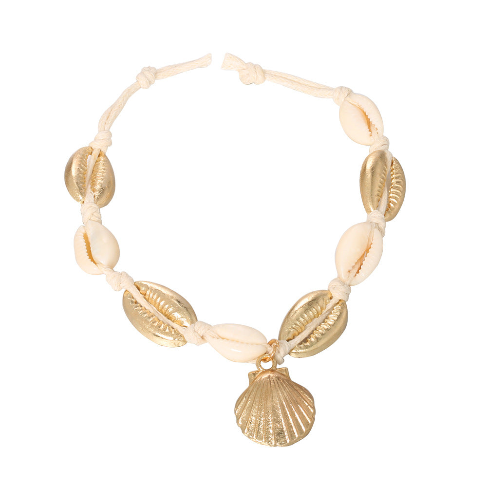 Classic Gold Anklet with Timeless Appeal