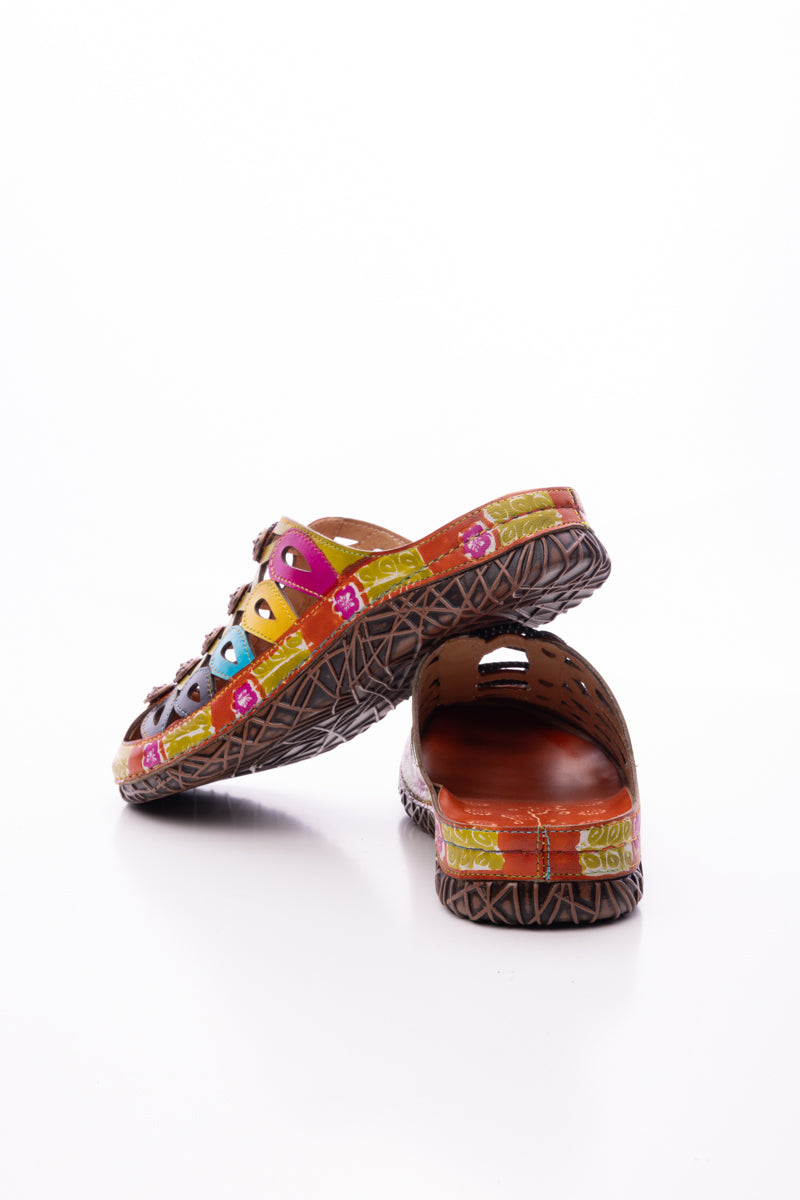 Soffia | Annadale Cut-out Leather Sandal