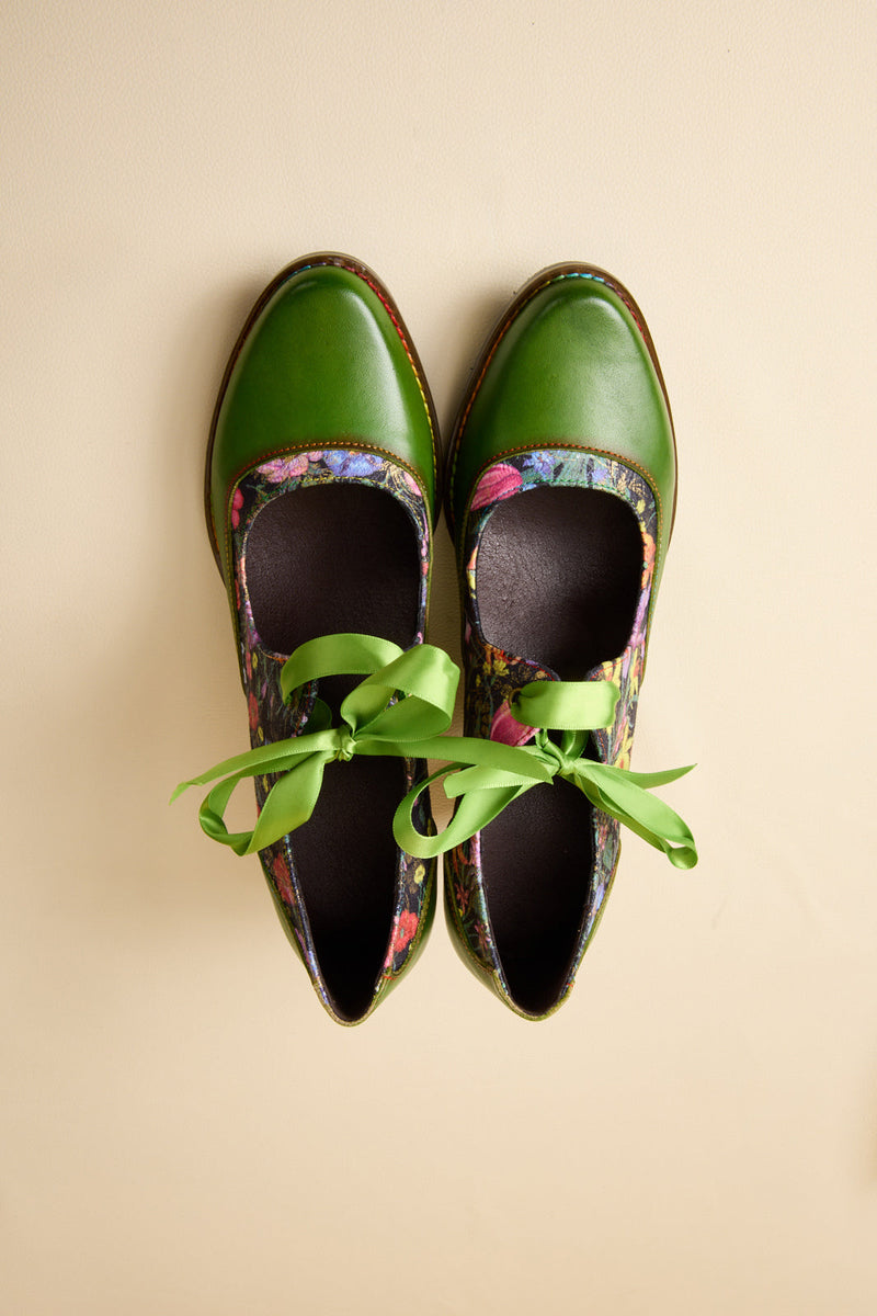 Soffia | Romance Novel Leather Pump